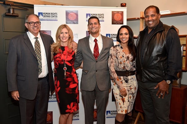 Vox Captae event - November 18, 2016 (L-R: Paul Wright, Kristi Kucera Dunn, Juan Rivera, DeEtta Jones, and Richard Dent)